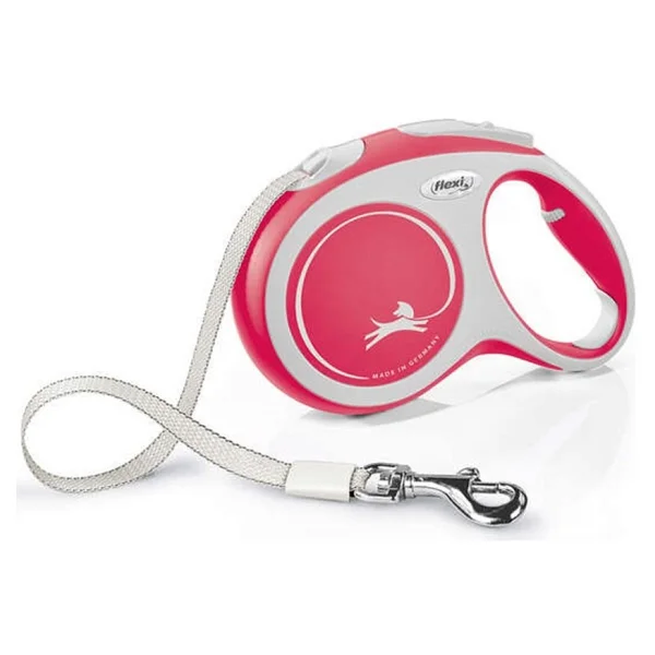 Flexi New Comfort 5 M Şerit Large Kırmızı Otomatik Köpek Tasması - Görsel 3