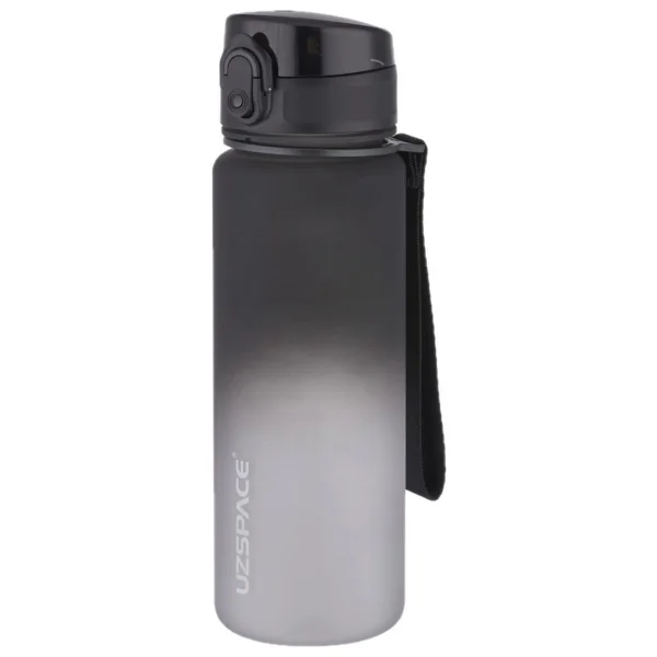 Uzspace 3026-4 Çift Renk Mavi-Yeşil 500 Ml Motivasyon Matarası - Görsel 6