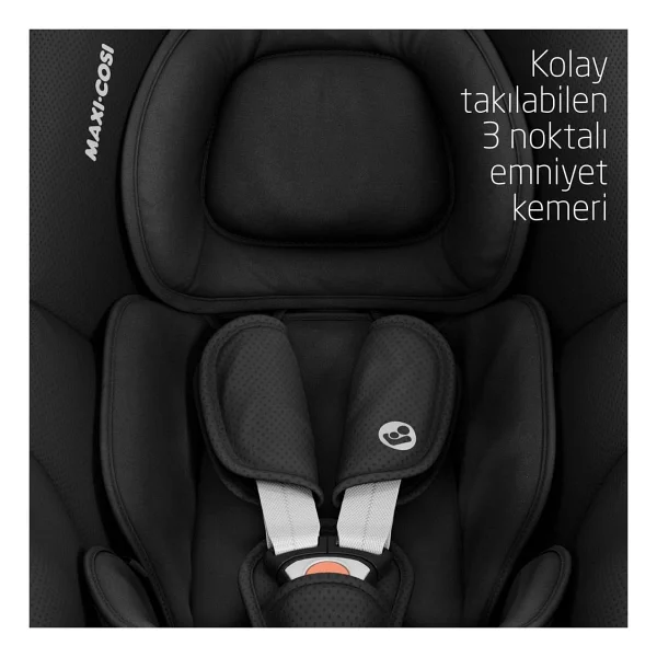 Maxi-Cosi Cabriofix Essential Black 0-13 Kg Oto Koltuğu - Görsel 7