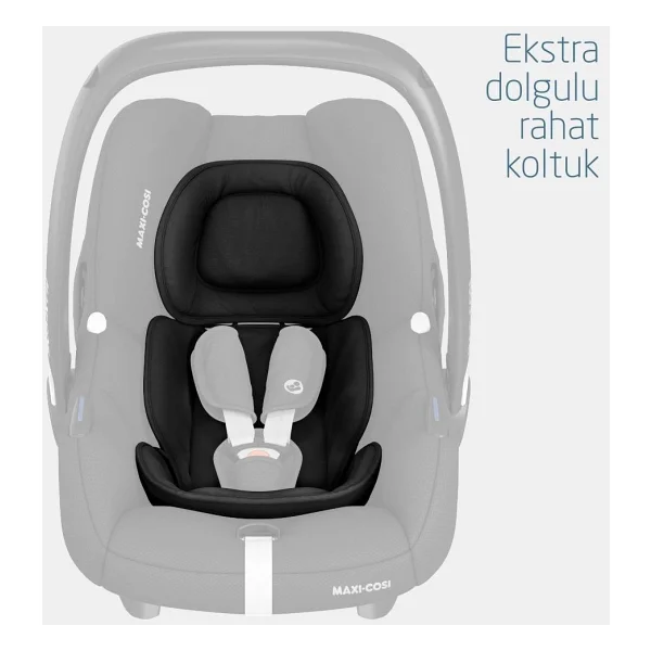 Maxi-Cosi Cabriofix Essential Black 0-13 Kg Oto Koltuğu - Görsel 8
