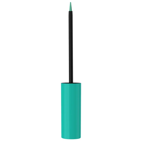 Golden Rose Flash Liner Colored Eyeliner - 101 Bright Mint - Renkli Likit Eyeliner - Görsel 5