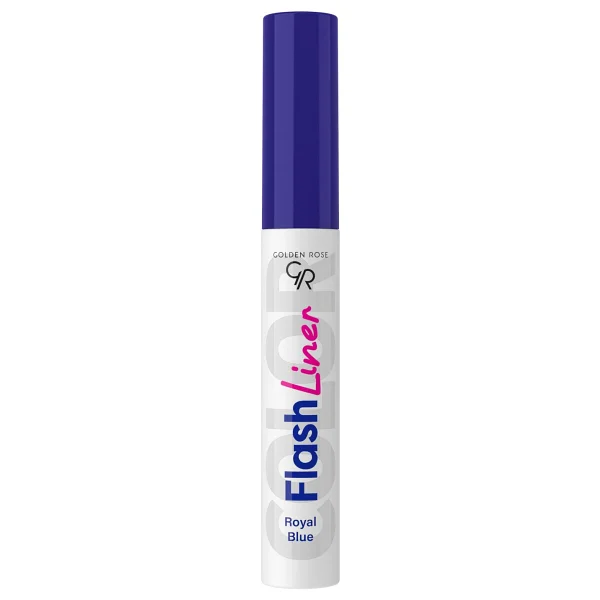 Golden Rose Flash Liner Colored Eyeliner - 104 Royal Blue - Renkli Likit Eyeliner - Görsel 2