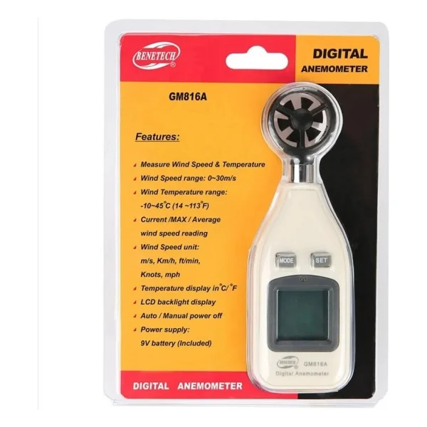 Benetech Gm816a Anemometre - Görsel 5