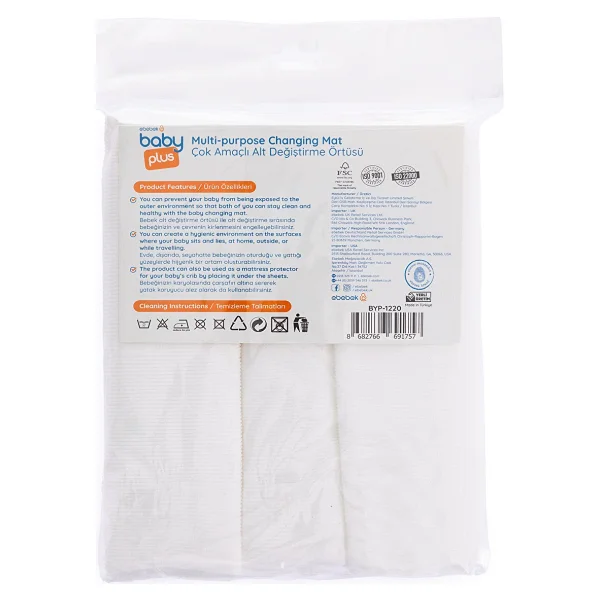 Baby Plus Çok Amaçlı Alt Değiştirme Örtüsü - Görsel 2