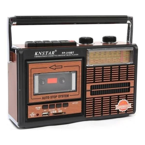 Knstar Fp-319u Kaset Çalar Radyo - Görsel 2