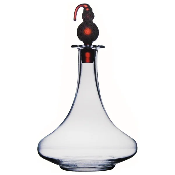 Paşabahçe Kristal Kırmızı Kapaklı 1000 Cc Karaf 92532 - Görsel 3