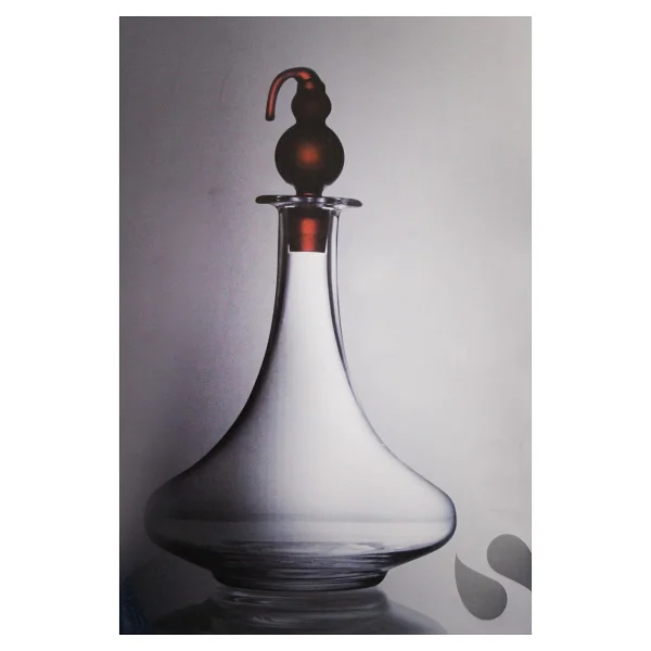 Paşabahçe Kristal Kırmızı Kapaklı 1000 Cc Karaf 92532 - Görsel 2