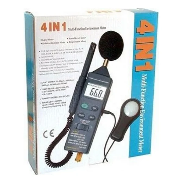 Cem Dt 8820 Ses Işık Isı Nem Ölçü Aleti Dt8820 Dt-8820 - Görsel 6