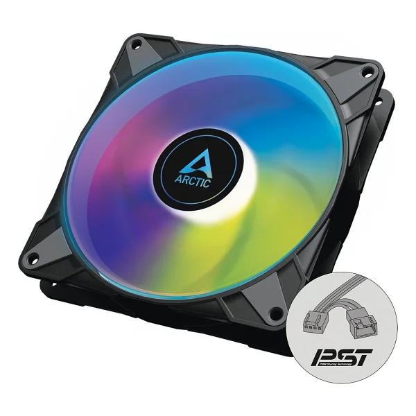 Arctic P14 Pwm Pst Argb Acfan00239a Siyah 14 Cm Kasa Fanı - Görsel 2