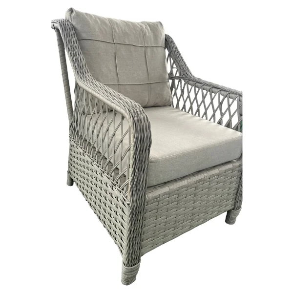 Tu Tienda Petra 3+1+1+Masa Puflu Rattan Bahçe & Balkon Takımı - Görsel 5