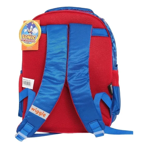 Sonic Okul Çantası Ergonomik Süngerli Sırt Paneli İle 37x29x12 Cm Çocuklar İçin - Görsel 4