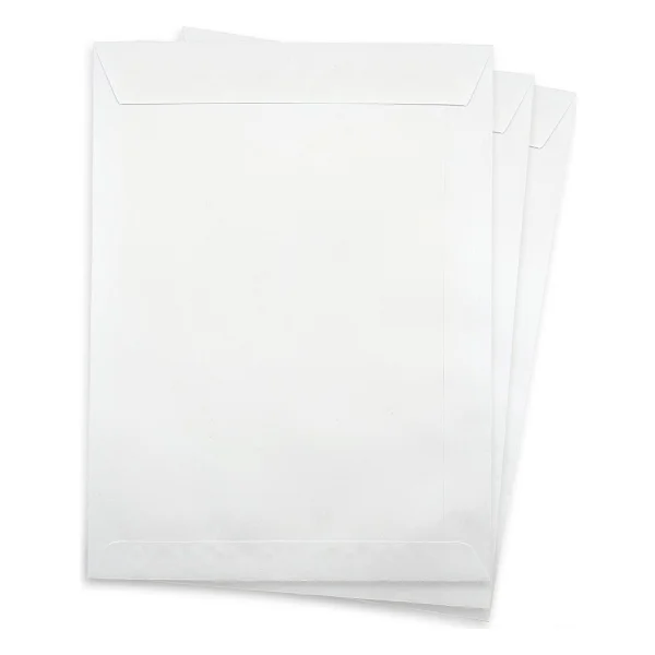 Limmy Zarf A4 Boyutunda Beyaz Torba Zarf 24x32 Cm - 50 Adet - Görsel 5