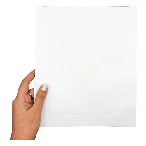 Limmy Zarf A4 Boyutunda Beyaz Torba Zarf 24x32 Cm - 50 Adet - Görsel 3