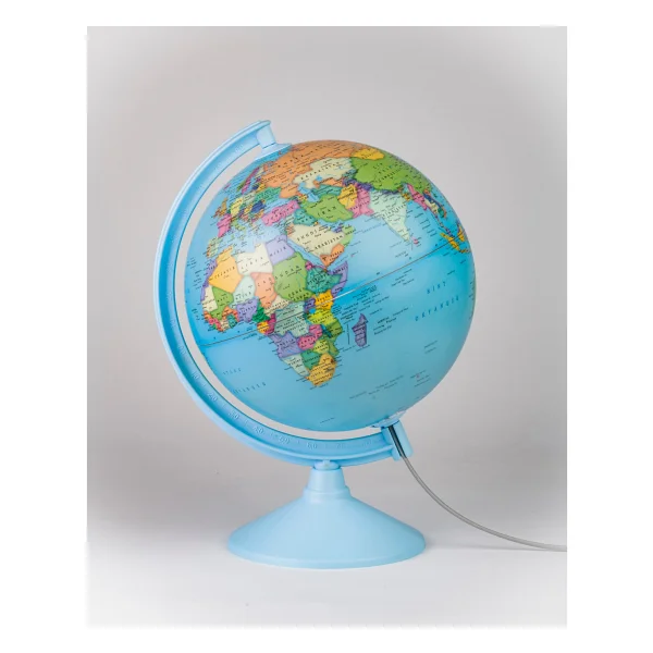Gürbüz Işıklı Siyasi Küre 30 Cm 42301 - Görsel 2