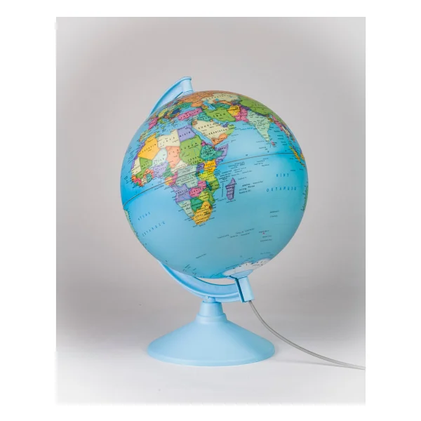 Gürbüz Işıklı Siyasi Küre 30 Cm 42301 - Görsel 4
