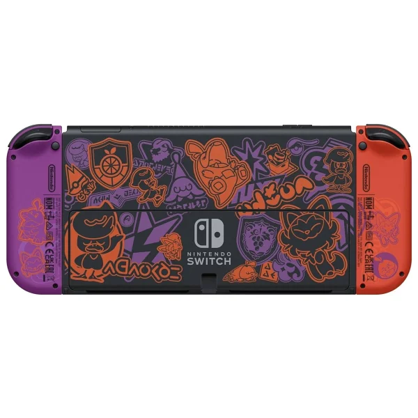 Nintendo Switch OLED Pokemon Scarlet & Violet Edition Oyun Konsolu - Görsel 10