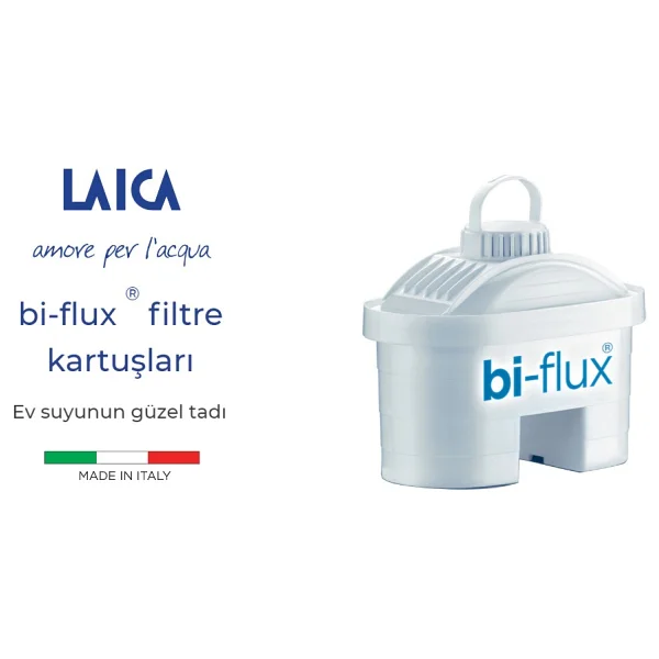 Laıca Stream ( Turuncu ) Dijital Sayaçlı Akıllı Filtreli Su Arıtmalı Filtre Sürahi 2.30lt - Görsel 2