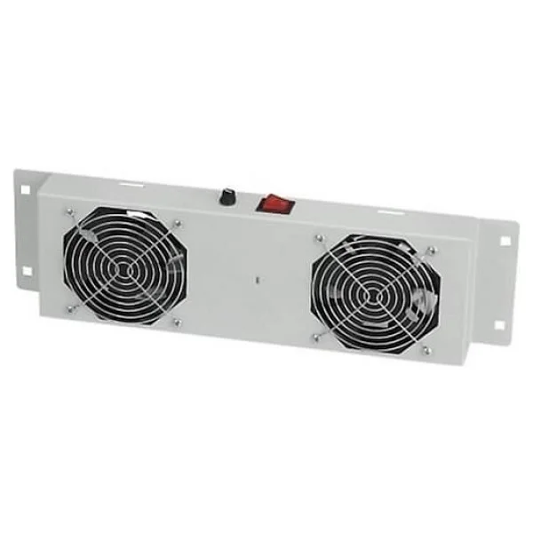 Ager Aa-An-F2t-A-B1 Duvar Tipi 2li Termostatlı Beyaz Fan Modülü - Görsel 3