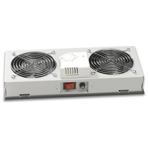 Ager Aa-An-F2t-A-B1 Duvar Tipi 2li Termostatlı Beyaz Fan Modülü - Görsel 2