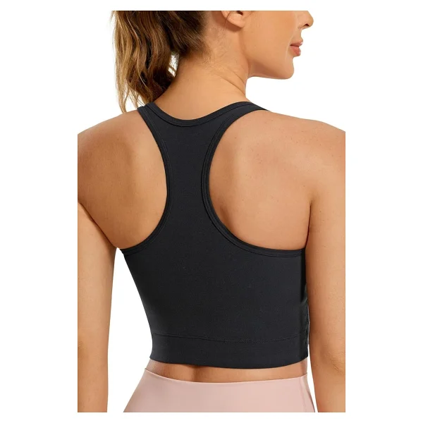 Ghassy Co. Kadın Racerback Running Yoga Egzersiz Fitness Spor Sütyen Crs004 Pudra L - Görsel 3