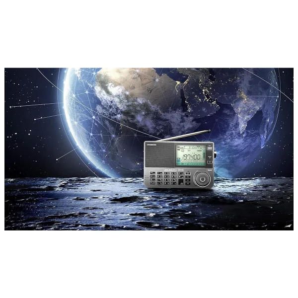 Sangean Ats-909x2 En Iyi Fm / Sw / Mw / Lw / Air / Çok Bantlı Alıcı - Gri - Görsel 4