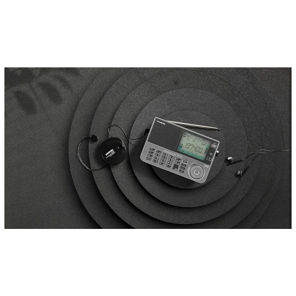 Sangean Ats-909x2 En Iyi Fm / Sw / Mw / Lw / Air / Çok Bantlı Alıcı - Gri - Görsel 5
