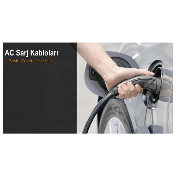 Weidmüller 2754390000 Ca-T2t2-5m-22 /3p-R-Bbg 5 Metre 2 Tarafı Tip 2 Soketli 22 Kw 32a Elektrikli Araç Şarj Kablosu - Görsel 3