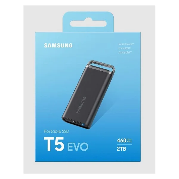 Samsung T5 Evo Mu-Ph2t0s/Ww USB 3.2 2 TB Taşınabilir SSD - Görsel 5