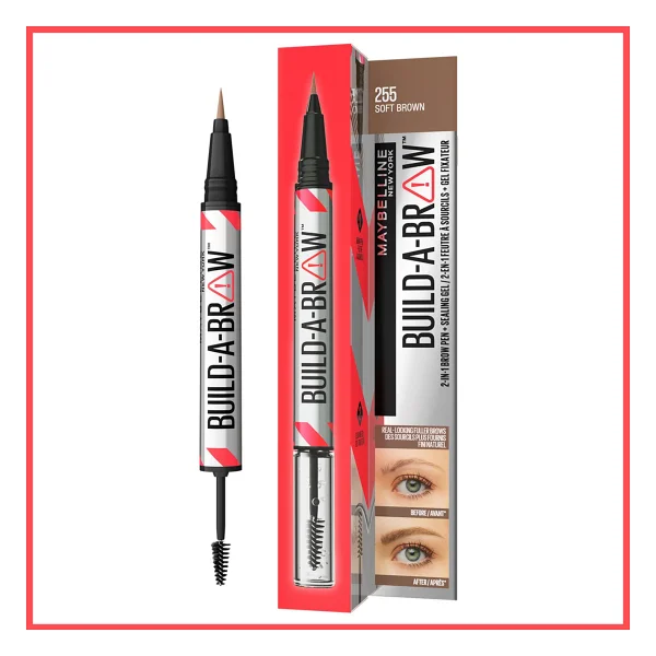 Maybelline New York Build A Brow 2 İn 1 Soft Brown Kaş Kalemi Ve Jeli - Görsel 2