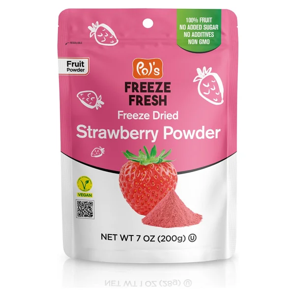 Pol's Freeze Fresh Çilek Tozu 200 Gr - Görsel 4