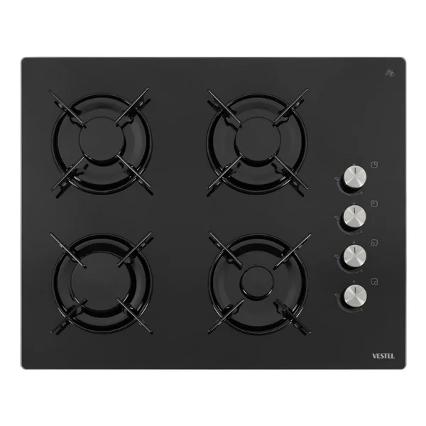 Vestel Ao-65104 S-T Siyah Cam Ankastre Ocak - Görsel 7