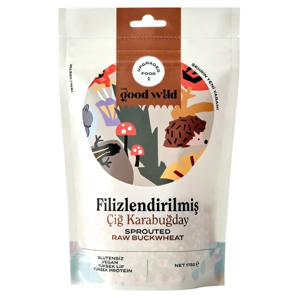 The Good Wild Filizlendirilmiş Çiğ Karabuğday 175 Gr - Görsel 5