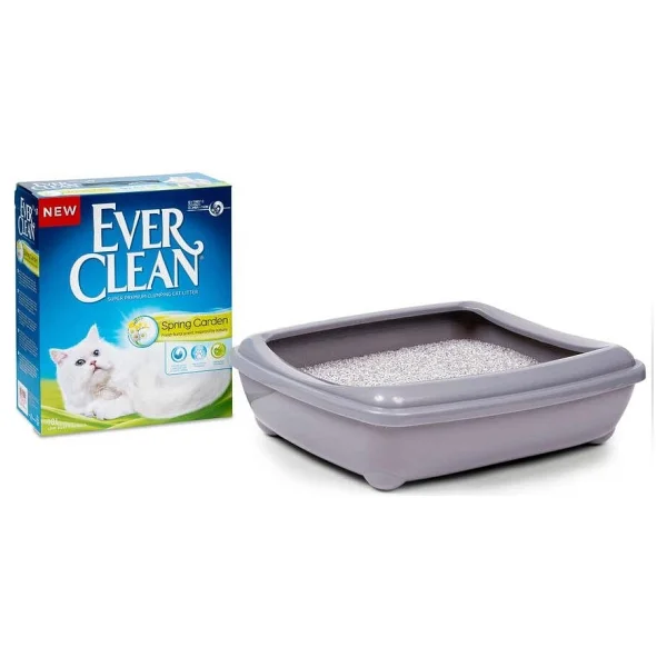 Ever Clean Ever Clean Topaklanan Kedi Kumu 10 Lt Çiçek Kokulu Aloe Vera Özellikli İnce Taneli - Görsel 4