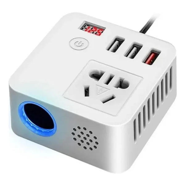 Stylemall Çok Fonksiyonlu USB Araç İnvertörü 12v/24v 220v Güç Dönüştürücü (4767) - Görsel 2