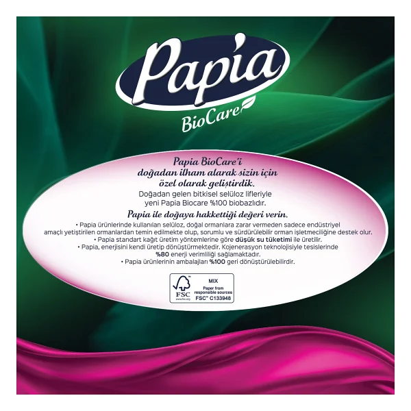 Papia Biocare 16'lı Tuvalet Kağıdı - Görsel 4