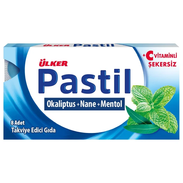 Ülker Okaliptus Nane Ve Mentollü 8'li Pastil - Görsel 2
