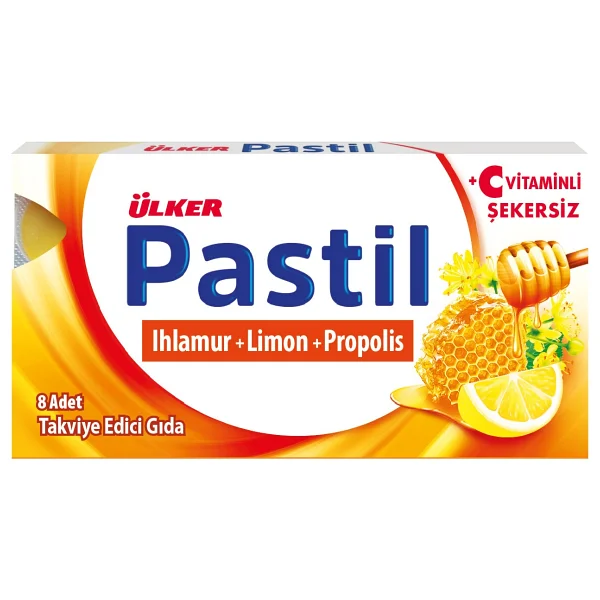 Ülker Ihlamur Limon Ve Propolisli 8'li Pastil - Görsel 2