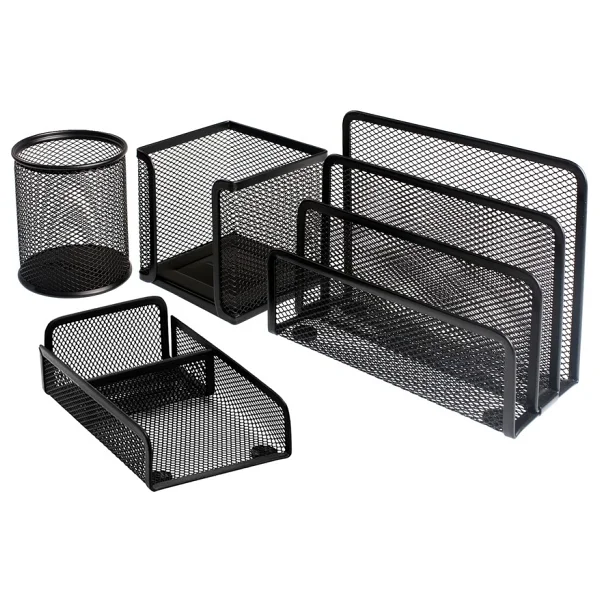 Bigpoint Metal Perfore 4'lü Set Siyah - Görsel 3