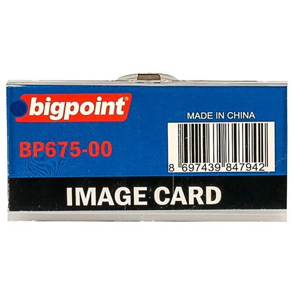 Bigpoint Akrilik İsimlik Dikdörtgen Şeffaf