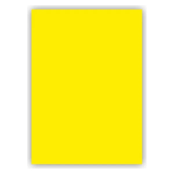 Bigpoint Fon Kartonu 50x70cm 120 Gram Limon Sarısı 100'lü Paket - Görsel 2