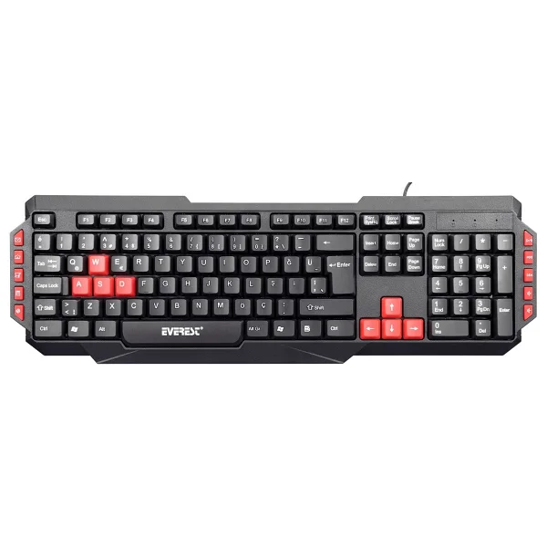 Everest Armor Kb-G7 Kablolu Oyuncu Klavyesi - Görsel 6