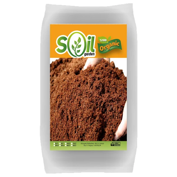 Soil Garden Cocopeat Hindistan Cevizi Torfu Lifi 20 Lt (100 Doğal) Katkısız - Görsel 2