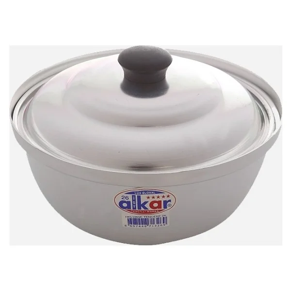 Alkar Helvane 50 Cm Alüminyum Tencere - Görsel 9