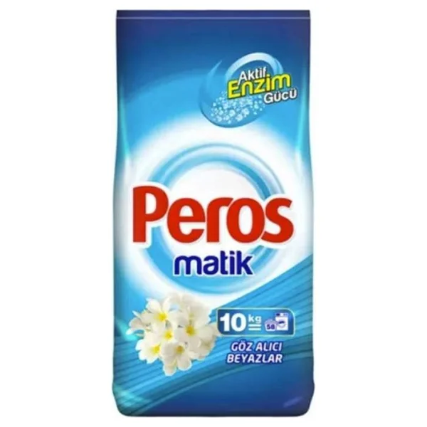 Peros Matik Göz Alıcı Beyazlar 10 kg Toz Deterjan - Görsel 9
