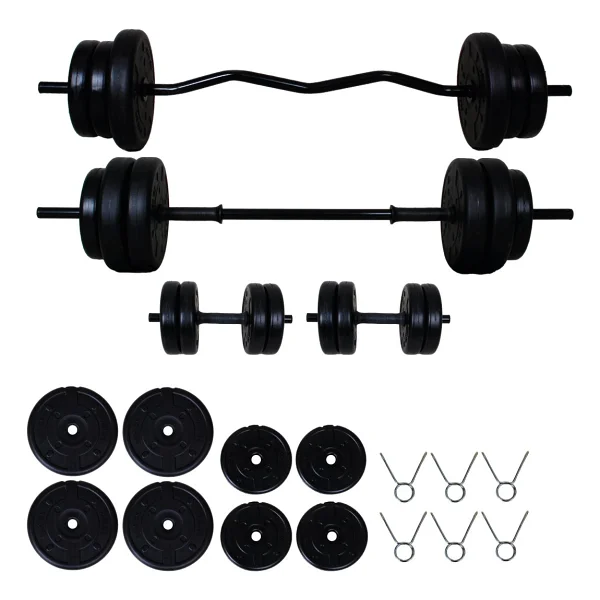 Dambıl 68 Kg Z Bar Halter Seti Ve Dambıl Seti - Görsel 10