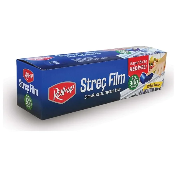 Roll-Up Streç Film 9 Mikron 30 X 300 M - Görsel 4