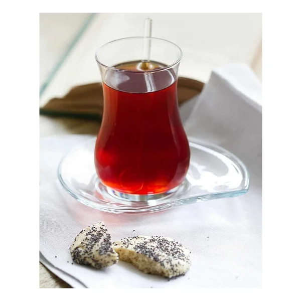 Lav Eva 24 Parça 12 Kişilik Çay Seti - Görsel 3