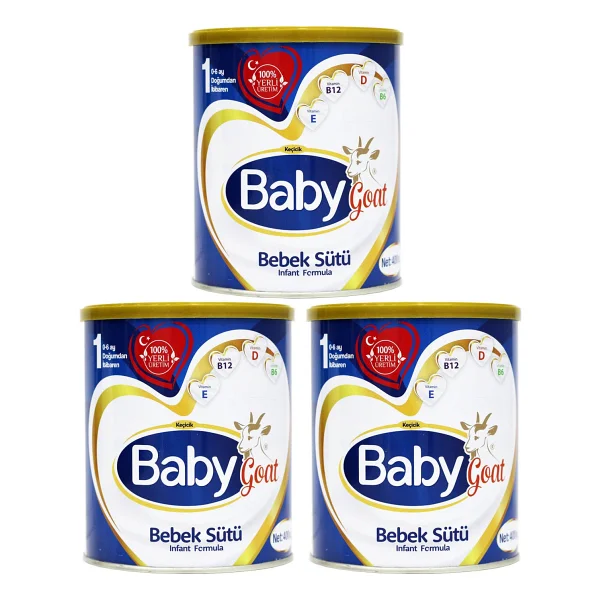 Baby Goat 1 Keçi Sütü 400 Gr 3 Adet - Görsel 2