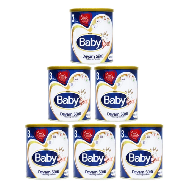 Baby Goat 3 Keçi Sütü 400 Gr 6 Adet - Görsel 2