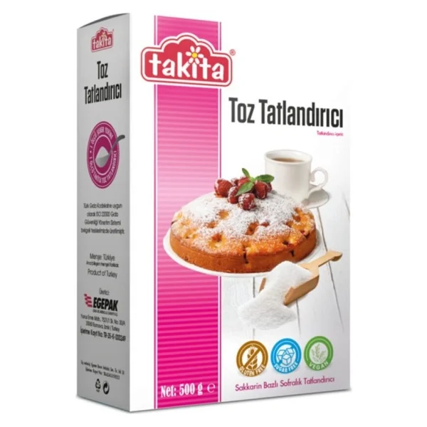 Takita 500 Gr Toz Tatlandırıcı - Görsel 2